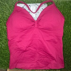 Dfyne impact longline strappy top berry large